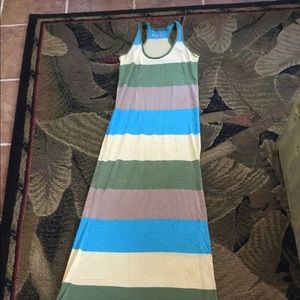 Cute striped maxi dress